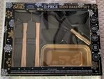 Thyme & Table Festive Collection 11 Piece Black Mini Silicone Baking Set Carbon. Fixed Price $14.85.