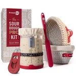 Kneadace Sourdough Starter Kit 34OZ Jar, 2 Cotton Rope Banneton Pro.... Fixed Price $118.60.