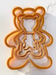 Lot Of 4 Vintage Wilton Teddy Bear Cookie Cutters Baking Utensils Kitchen *see. Fixed Price $6.99.
