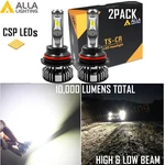 Alla Lighting Great Fit 9007 Headlight High Low Beam Super Bright White Upgrade. Fixed Price $49.99.