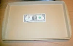 Pampered Chef Large Bar Pan Stoneware Baking Cookie Sheet 18" X 11". Fixed Price $46.99.