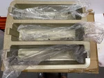 Curtis Stone Dura-bake Non-stick Coating Trio Loaf Pan W/inserts Gold New. Fixed Price $35.91.