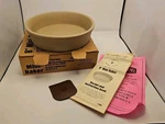 Pampered Chef Stoneware Mini-baker 8-INCH 1470. Brand New!!. Fixed Price $21.20.