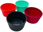 09912033 - Trudeau Set Of 4 Silicone Ramekins, Bpa Free. Fixed Price $20.09.