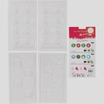 Christmas Cookie/candy Molds Pack, 24 Dessert Forms Juvale New In Package. Fixed Price $10.95.