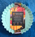 Mini Flan Pans Set OF4 Teal Tarts Quiche Masterclass Premium Bakeware. Fixed Price $12.75.