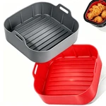 Foopama Air Fryer Liners, Pot 7.5INCH-2PCS, Silicone-square. Fixed Price $14.73.