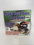 Make Your Own Taco Bowl - Healthy Baked Not Fried Gourmet Trends #02184 New!. Fixed Price $13.99.