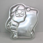 Vtg Wilton Santa Checking List Cake Pan 1995 No. 2105-3323 Christmas. Fixed Price $18.99.