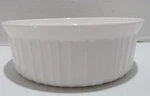 Vtg Corningware French White 16 Ounce Casserole Dish F-24-B. Fixed Price $10.95.