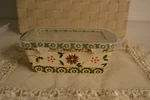 Temp-tations, Holiday Baking Pan Lid, Old World, 12 Oz., Multi Color. Fixed Price $15.00.