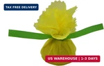 Regency Wraps Lemon Covers, Yellow With Green Ribbon, 100 Count Wedg. Fixed Price $37.10.
