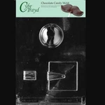Cybrtrayd 3D Plastic Graduation Cap Chocolate Candy Clear Mold M013 Mortarboard. Fixed Price $11.99.