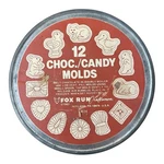 Fox Run Chocolate Candy Molds Original Tin Animals & Shape 12 Pc Set. Fixed Price $12.47.