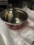 Goodcook 10253 Mixing Bowl, High Quality Stainless Steel, Qt. Red And Silver. Fixed Price $10.00.
