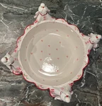 Temptations Angel Christmas Theme 1.5 Quart Bowl - New In Box. Fixed Price $40.00.