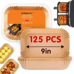 Urbanair 9-INCH Rectangle 125PCS Fryer Paper Liners For Easy Cleanup. Fixed Price $12.17.