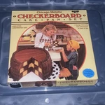 Chicago Metallic Checkerboard 9" Cake Pan Set Of 3 & Divider Recipes On Box. Fixed Price $18.62.