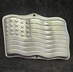 Wilton Usa Flag Stars & Stripes 2000 Cake Pan Mold 2105-2609 Glory. Fixed Price $17.00.