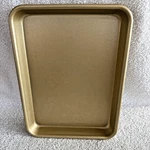 Nordic Ware Natural Aluminum Commercial Baker's Cookie Sheet Gold 9.5"X13 Usa. Fixed Price $25.00.