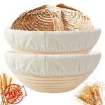 Snaildigit Banneton Proofing Basket Set 2 9 Inch Round Sourdough. Fixed Price $44.99.