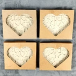 Pampered Chef Seasons Of The Heart Ltd Series Stonewear Molds Set 4 Nib. Fixed Price $17.79.