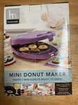 Sensio Homemade Electric Mini Donut Maker - New Box. Fixed Price $25.00.