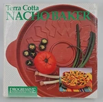 Vintage 1994 Progressive International Terra Cotta Nacho Baker Dish GSNB-11 New. Fixed Price $30.00.