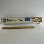 Wilton Parchment Paper Double Roll 13IN X 33FT Nonstick White Food Safe 415-680. Fixed Price $14.88.