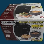 Nuwave Brio 6 Qt Air Fryer Gourmet Accessory Kit Reversible Rack Baking Pan New. Fixed Price $22.95.