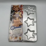 Vintage 1995 Wilton Mini Star Cake Pan #2105-8102- New Condition Sealed. Fixed Price $16.99.