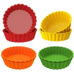 Webake Silicone Mini Pan 4 Inch Non-stick Quiche Tart, Multicolor. Fixed Price $23.99.