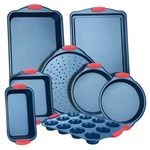 Nutrichef 8PCS Carbon Steel Rectangle/round/square Baking Pans Nonstick Coating. Fixed Price $44.99.