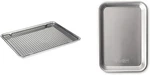 43172AMZM Half Sheet With Oven Safe Nonstick Grid, Piece Set, Natural & 1/8. Fixed Price $44.77.