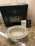 Belleek Annual Basket Limited Edition 1999 Henshall Oval. Fixed Price $72.99.