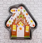 Wilton #2105-0517 Gingerbread House Cookie Pan -new! 11-3/4" X 11" 7/8" Tall. Fixed Price $13.95.