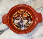 Chantal Round Table Red Quiche 1.75 Cup 7" Bake Freeze Serve Stoneware Pie. Fixed Price $12.00.