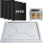 Crumb Tray Replacement Compatible With Emeril Lagasse 26 For Qt, Silver. Fixed Price $45.14.