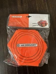 Le Creuset Of 3 Felt Pan Protectors 15.75 Diameter New. Fixed Price $29.99.