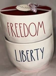 Rae Dunn Patriotic 4TH Fourth Of July Freedom Liberty Set Bowls Nwt 2023. Fixed Price $24.50.