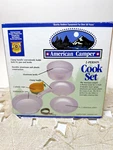 American Camper 2 Person Cook Set Heavy Gauge Aluminum 8 Piece Model 696. Fixed Price $25.50.