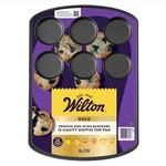 Wilton Gold 12-CAVITY Muffin Top Pan 11X16 Black. Fixed Price $44.18.