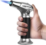 Sondiko Creme Brulee Torch, Butane Lighter, Refillable Blow With Adj. Fixed Price $19.50.