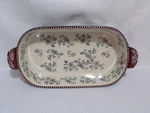 Temptations By Tara Floral Lace KFI-XNG-936844 Casserole Baking Dish No Lid/wire. Fixed Price $22.50.