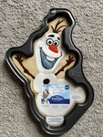 New Wilton Disney Frozen Olaf Giant Cookie Pan Brand 12.5" Tall. Fixed Price $12.00.