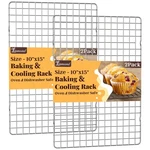 Cooling Racks For Cooking And Baking - 2 Pcs 10" X 15" Grid Wire .... Fixed Price $13.59.