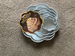 Wilton Set Of 4 Tier Petal Cake Pans / Flower Free Shipping. Fixed Price $54.99.