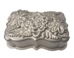 Nordic Ware Wildflower Loaf Pan #93148 Cast Aluminum Made Usa 6 Cups. Fixed Price $20.95.
