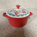 Pioneer Woman 14.4OZ Mini Stoneware Casserole Dish, "mazie". Fixed Price $13.00.