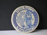 Seneca Ceramics Porcelain Piping Hot! Bread Warmer Scottish Proverb 6'' Made Usa. Fixed Price $11.95.
